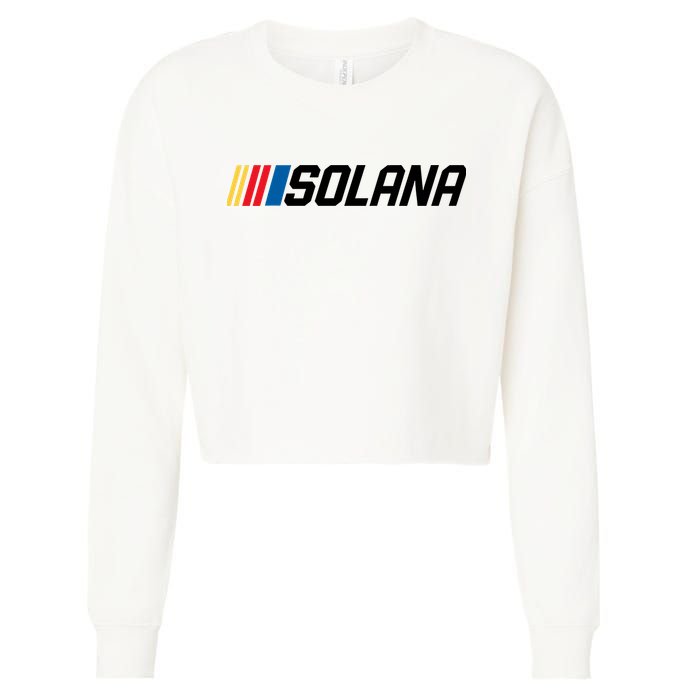 Solana Steve Solana Cropped Pullover Crew