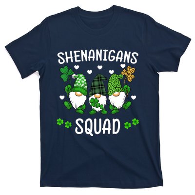 Shenanigans Squad St Patricks Day Gnomes Green Proud Irish T-Shirt