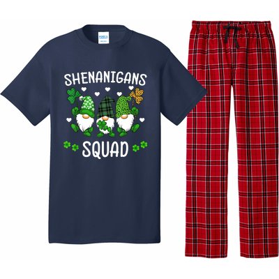 Shenanigans Squad St Patricks Day Gnomes Green Proud Irish Pajama Set