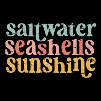 Saltwater Seashells Sunshine  Drawstring Bag