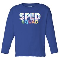 Sped Squad Special Education Teacher Meaningful Gift Toddler Long Sleeve Shirt