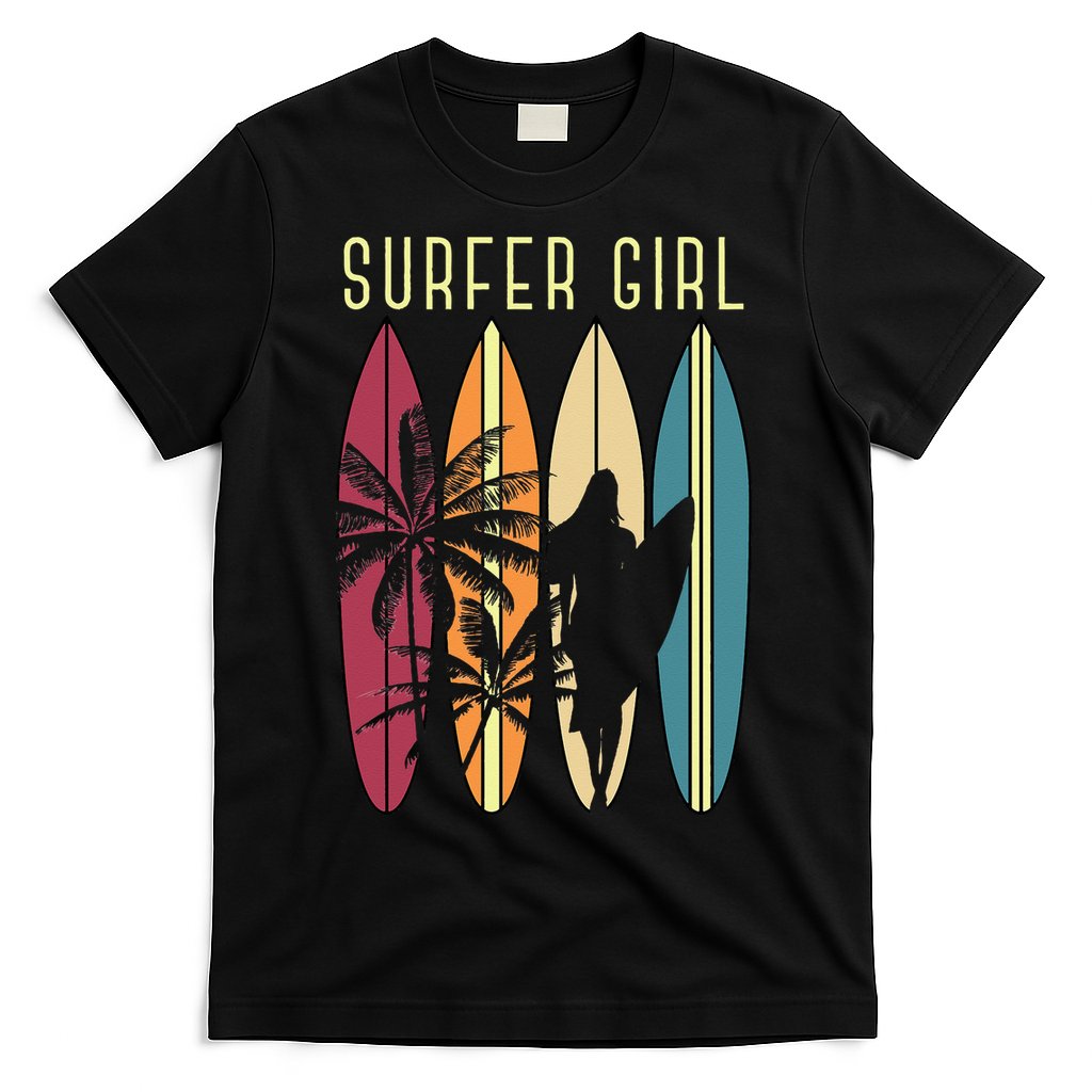Surfer Surfboard Surfing Wo Surf Ocean Surfing T-Shirt