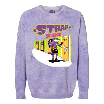 Strap Season Colorblast Crewneck Sweatshirt