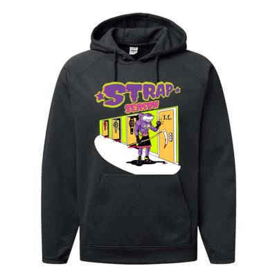 Strap Season Performance Fleece Hoodie