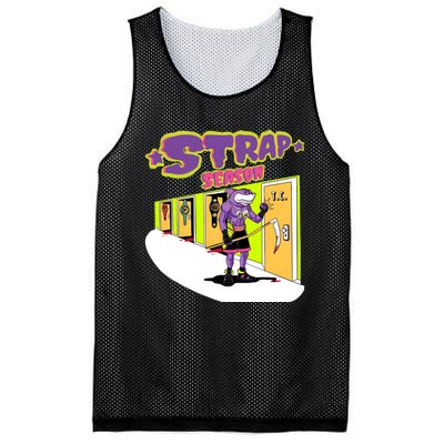 Strap Season Mesh Reversible Basketball Jersey Tank