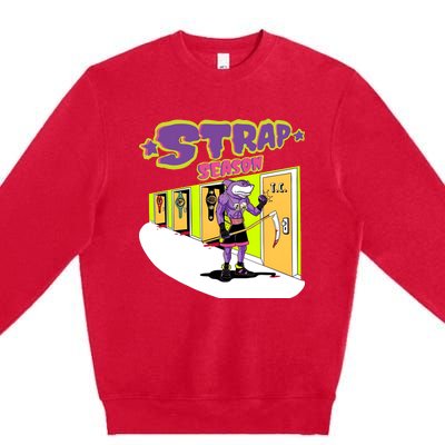 Strap Season Premium Crewneck Sweatshirt