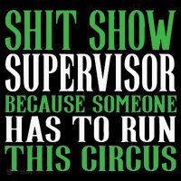 Shitshow Supervisor Shit Show Supervisor Kids T-Shirt