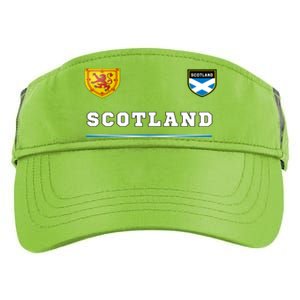 Scotland Sports Soccer Scottish Flag Football Adult Drive Performance Visor