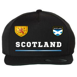 Scotland Sports Soccer Scottish Flag Football Wool Snapback Cap