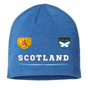 Scotland Sports Soccer Scottish Flag Football Sustainable Beanie