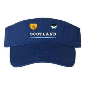 Scotland Sports Soccer Scottish Flag Football Valucap Bio-Washed Visor