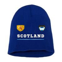 Scotland Sports Soccer Scottish Flag Football Short Acrylic Beanie