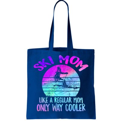 Ski Snowboard Skiing Mom Snowboarder Mountain Skier Mother Gift Tote Bag