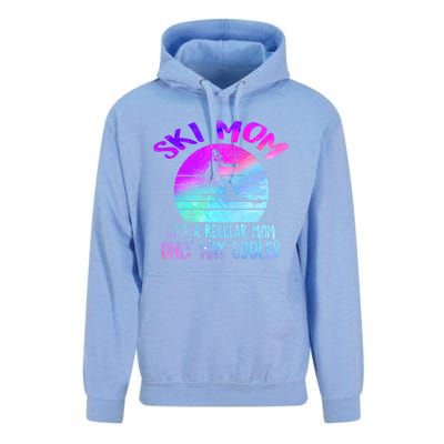 Ski Snowboard Skiing Mom Snowboarder Mountain Skier Mother Gift Unisex Surf Hoodie