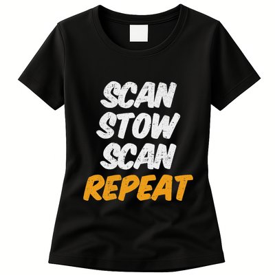 Scan Stow Scan Repeat Women's T-Shirt