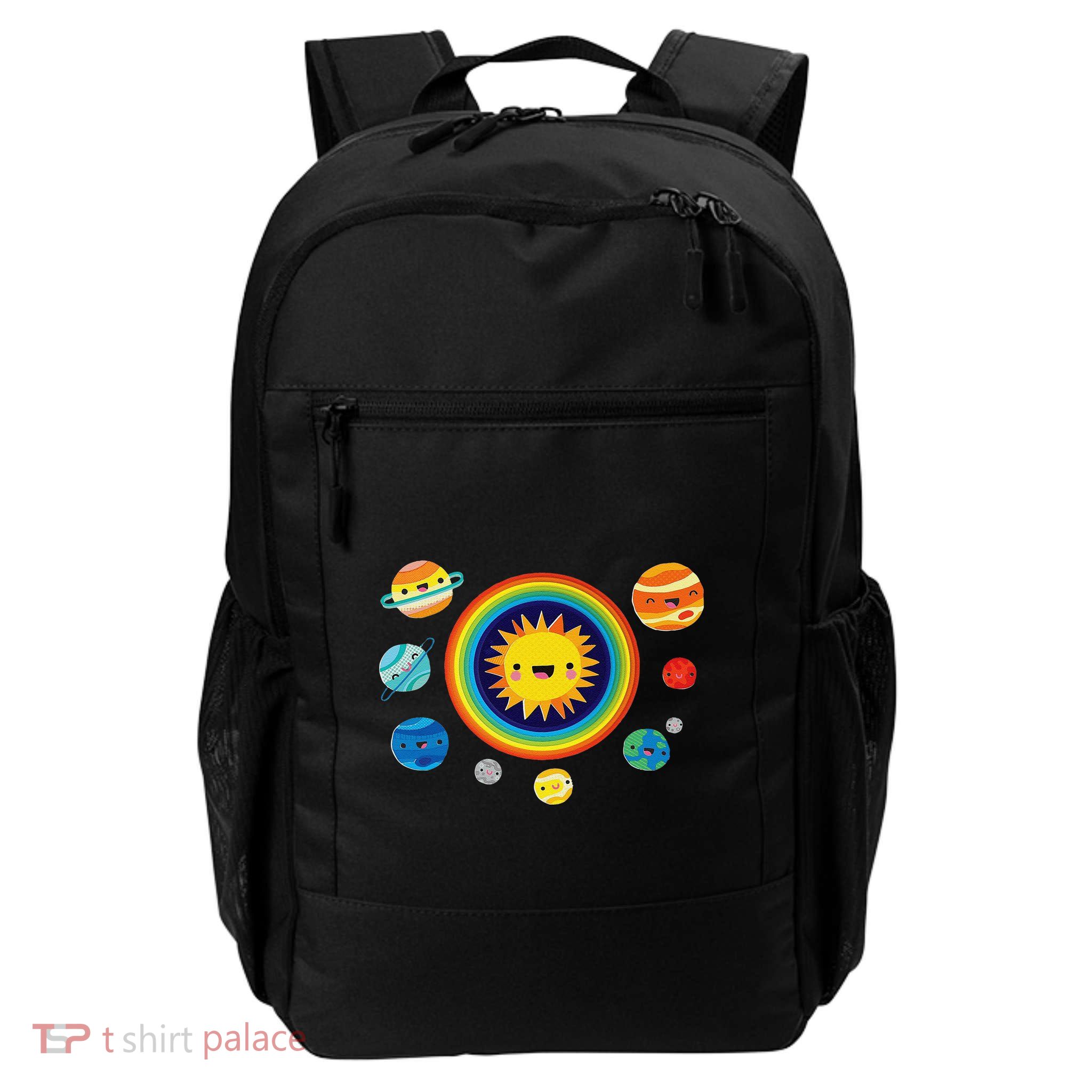 Solar System Space Planets For Stem Daily Commute Backpack