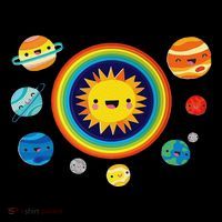 Solar System Space Planets For Stem Button