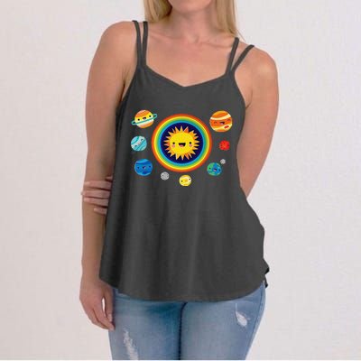 Solar System Space Planets For Stem Women's Strappy Tank