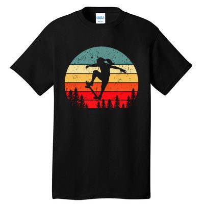 Skater Skateboarder Skateboarding Gift Tall T-Shirt