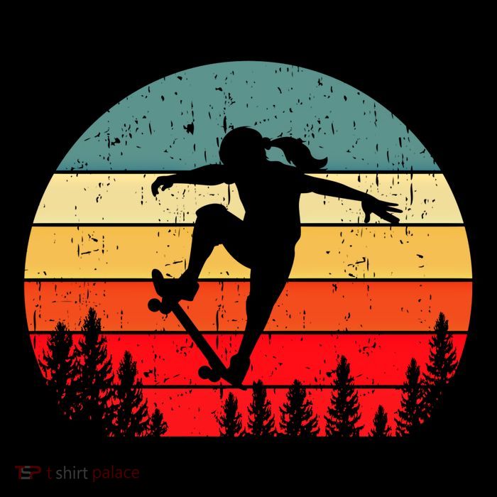 Skater Skateboarder Skateboarding Gift Tall T-Shirt