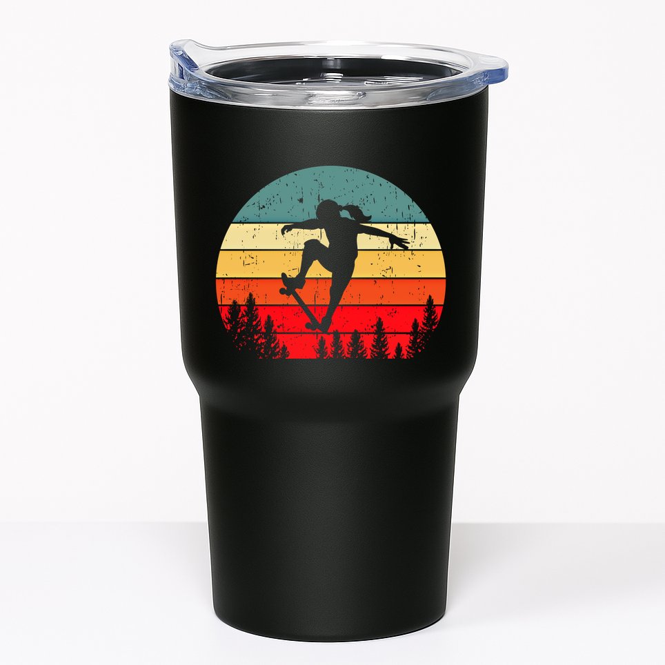 Skater Skateboarder Skateboarding Gift Tumbler