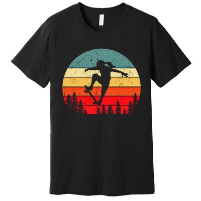 Skater Skateboarder Skateboarding Gift Premium T-Shirt