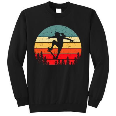 Skater Skateboarder Skateboarding Gift Tall Sweatshirt