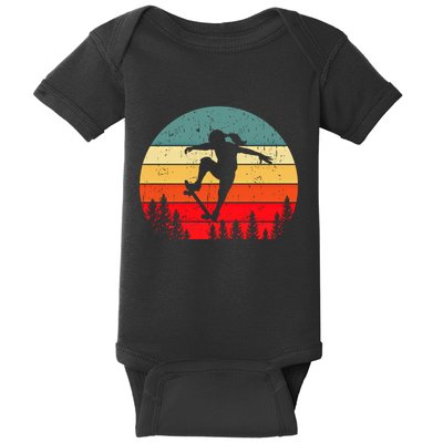Skater Skateboarder Skateboarding Gift Baby Bodysuit