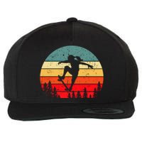 Skater Skateboarder Skateboarding Gift Wool Snapback Cap