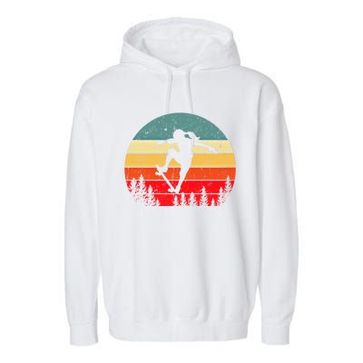 Skater Skateboarder Skateboarding Gift Garment-Dyed Fleece Hoodie