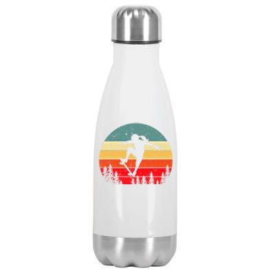 Skater Skateboarder Skateboarding Gift Stainless Steel Insulated Water Bottle