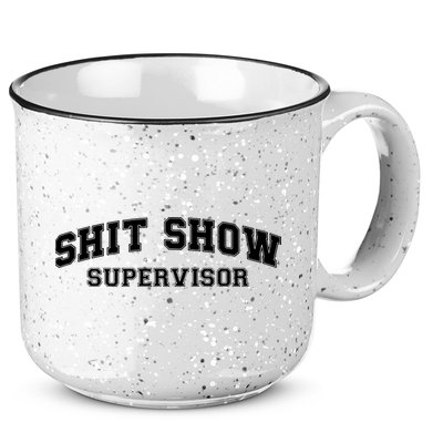 Shit Show Supervisor 15oz Campfire Ceramic Mug