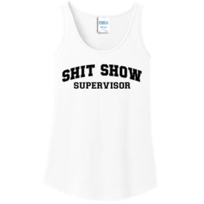 Shit Show Supervisor Ladies Essential Tank