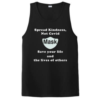 Scott Squires Spread Kindness Not Covid Mask Save Your Life PosiCharge Competitor Tank