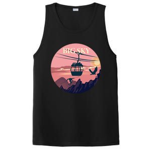 Snowboarding Skiing Snowboarder Skiier Gift PosiCharge Competitor Tank