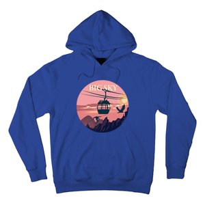 Snowboarding Skiing Snowboarder Skiier Gift Hoodie