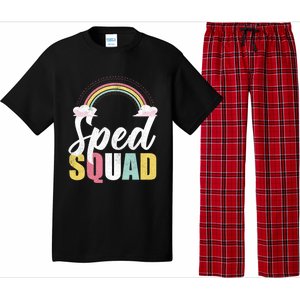 Sped Squad Sped Teacher Rainbow Special Education Teacher Gift Pajama Set