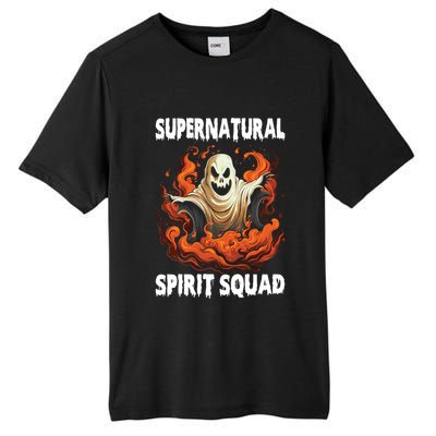 Supernatural Spirit Squad Spooky Halloween Ghouls Ghost Funny Gift Tall Fusion ChromaSoft Performance T-Shirt