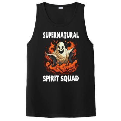 Supernatural Spirit Squad Spooky Halloween Ghouls Ghost Funny Gift PosiCharge Competitor Tank