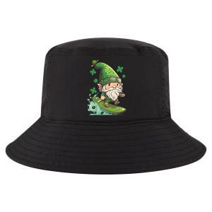 Surfing Skating St Patricks Day Gnome Cool Gift Cool Comfort Performance Bucket Hat