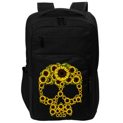 Sunflower Skull Impact Tech Backpack