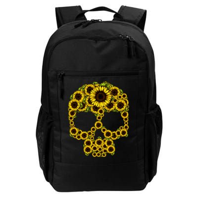 Sunflower Skull Daily Commute Backpack