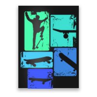 Skater Skateboarder Skateboard Gift Poster