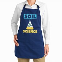 Soil Science Full-Length Apron With Pockets