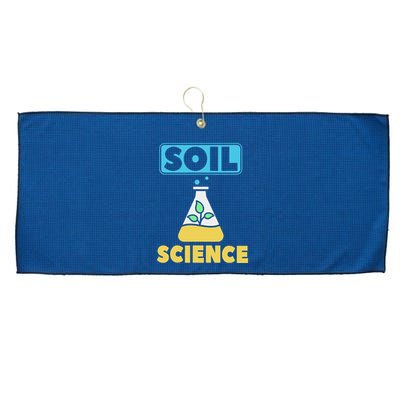 Soil Science Large Microfiber Waffle Golf Towel