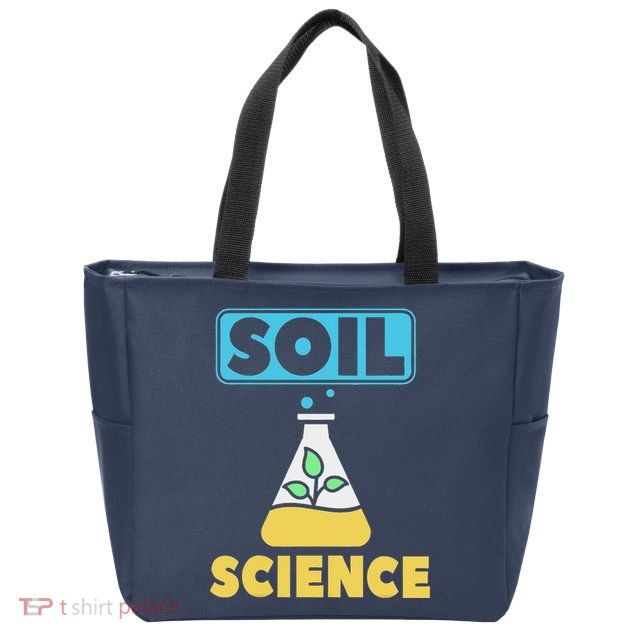 Soil Science Zip Tote Bag