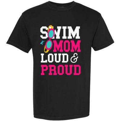 Swimming Swimmer Swim Mom Garment-Dyed Heavyweight T-Shirt