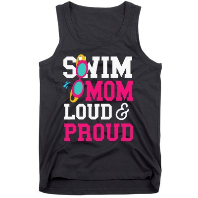 Swimming Swimmer Swim Mom Tank Top