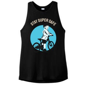 Stay Super Safe Ladies PosiCharge Tri-Blend Wicking Tank