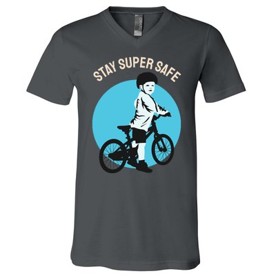 Stay Super Safe V-Neck T-Shirt